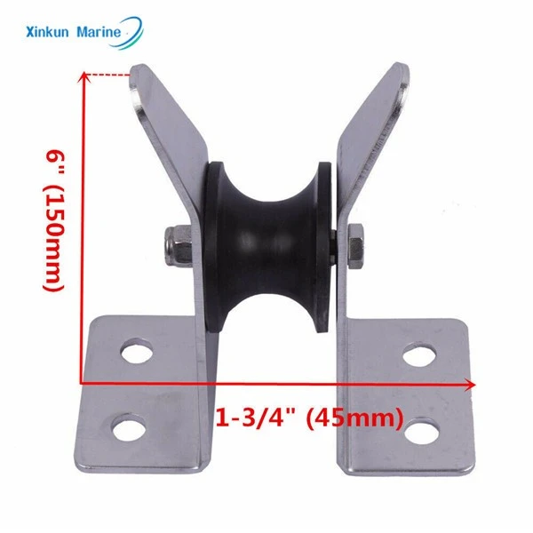 AISI 304 Platform Bow Roller Supplier